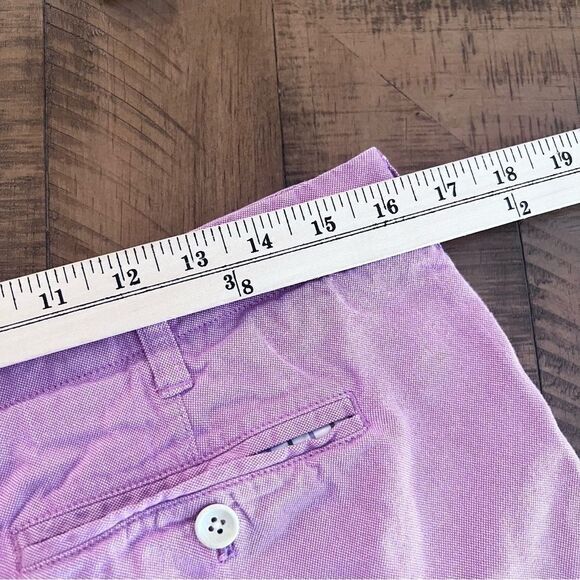 Bonobos Flat Front Chino Shorts Men's Pink Size 32 - Picture 5 of 6